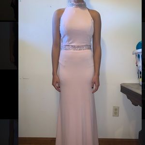 Pink prom dress